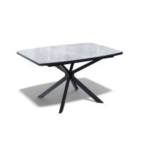 Стол KENNER BR1200 черный/керамика ITALIAN MIDDLE GRAY