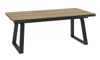 Стол DikLine AKZ200 Керамика древесная OAKWOOD HONEY/опоры черные