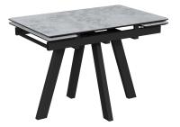 Стол Катана-1C 110х70 опоры черные керамика Oxide Grey