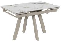 Стол Катана-1C 110х70 опоры мокко керамика Champagne