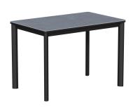 Стол Римини-1С EVO черные керамика Armani Grey