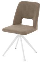 Стул Скалли 360 P40 белый кофе с молоком Т184