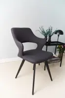 Стул Бланш 360F40 черные графит JL16
