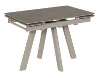 Стол Катана-1C 110х70 опоры мокко керамика Milano Brown