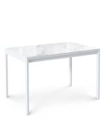 Стол KENNER LK1200 белый/керамика GLORIA WHITE арт.170190