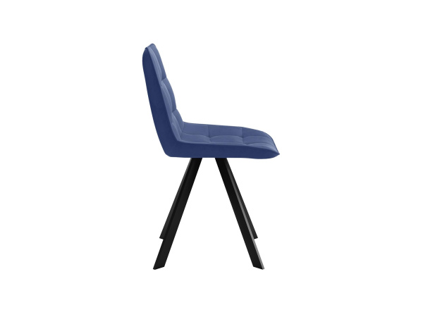 Стул DikLine 229 поворотный, B8 BLUE, ножки черные