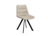 Стул DikLine 229 поворотный, B03 BEIGE, ножки черные