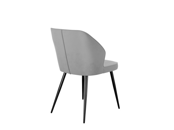 Стул DikLine 222М B22 GREY, ножки черные