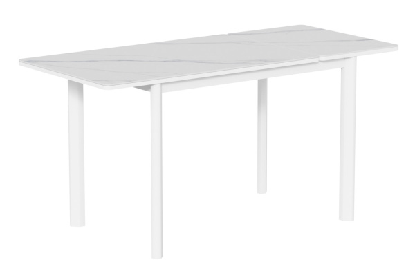 Стол Римини-1С EVO белые керамика White marble