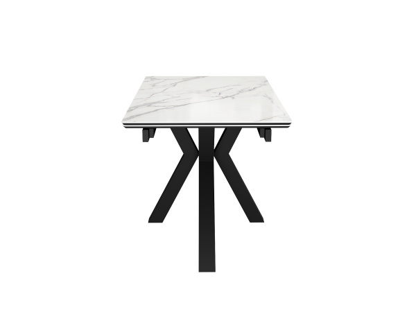Стол DikLine SFE160 Керамика Tianshan White (белый полуглянец)