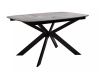 Стол DikLine BK140 Керамика Italian Grey/подстолье черный/опоры черный
