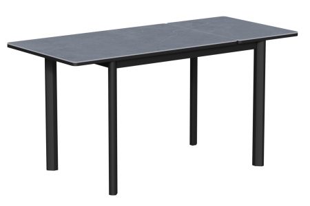 Стол Римини-1С EVO черные керамика Armani Grey