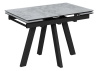Стол Катана-1C 110х70 опоры черные керамика Oxide Grey