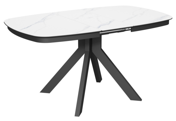 Стол Сохо-2С/Q керамика White Marble