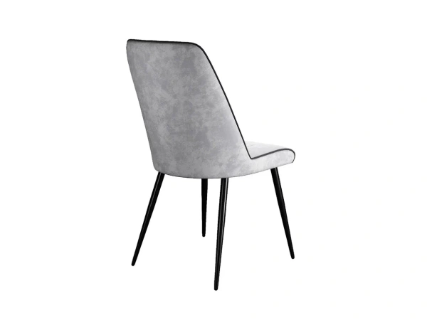 Стул DikLine 324 поворотный B22 GREY, ножки черные