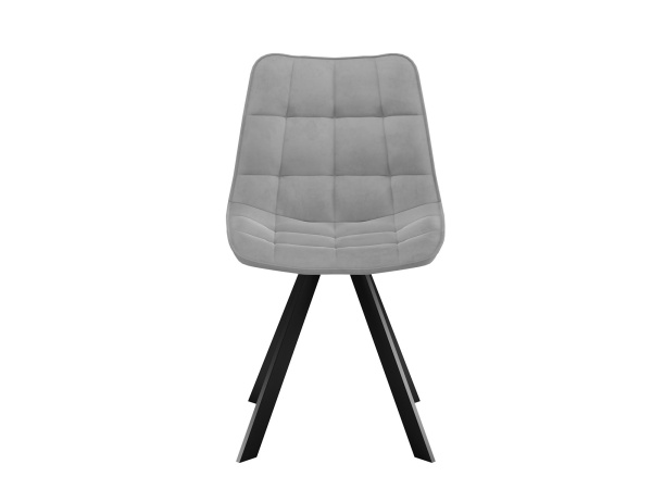 Стул DikLine 229 поворотный, B22 GREY, ножки черные