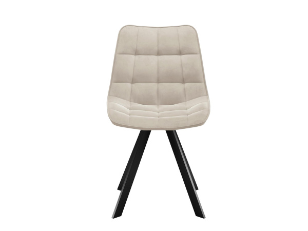 Стул DikLine 229 поворотный, B03 BEIGE, ножки черные