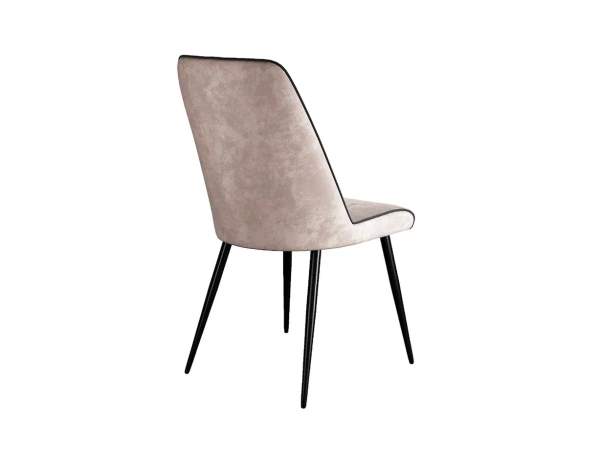 Стул DikLine 324 поворотный B03 BEIGE, ножки черные