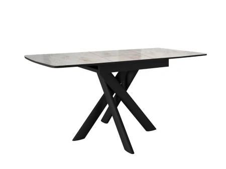 Стол DikLine DKB110 Керамика Italian Grey/подстолье черный/опоры черный