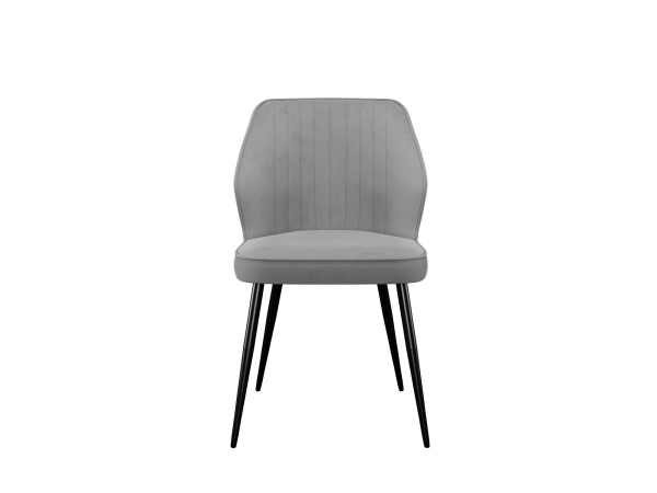 Стул DikLine 222М B22 GREY, ножки черные