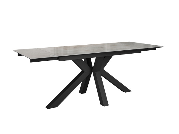 Стол DikLine SFE140 Керамика Italian Grey (глянец серый)