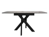 Стол DikLine DKB110 Керамика Italian Grey/подстолье черный/опоры черный