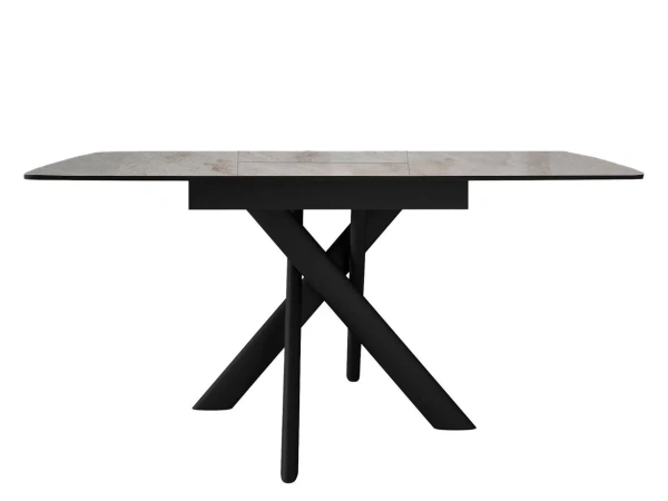 Стол DikLine DKB110 Керамика Italian Grey/подстолье черный/опоры черный