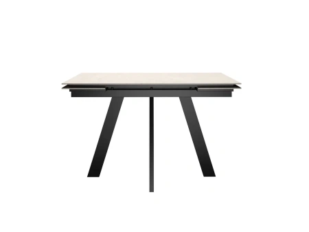 Стол DikLine DM110M Хромикс белый/опоры черные
