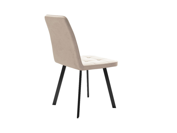 Стул DikLine 207 B03 BEIGE, ножки черные