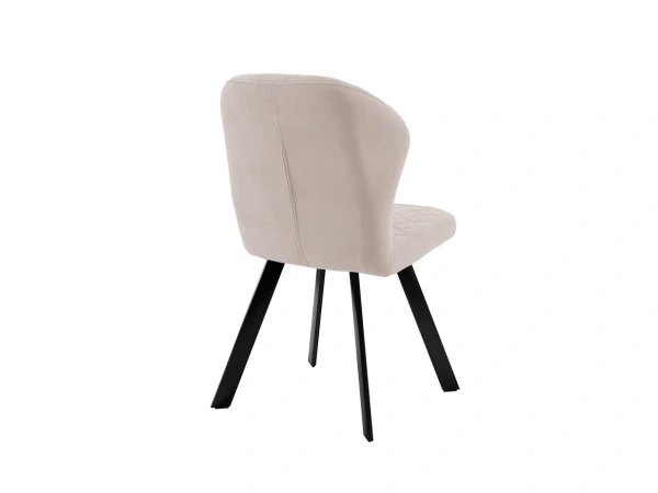 Стул DikLine 339 поворотный B03 BEIGE, ножки черные