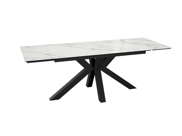 Стол DikLine SFE160 Керамика Tianshan White (белый полуглянец)
