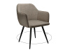 Стул DikLine 277 поворотный NS05 CAPPUCCINO, ножки черные