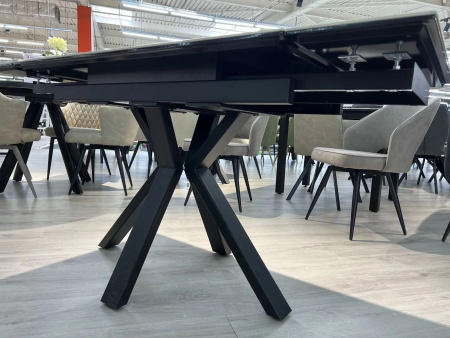 Стол AXEL 110 Оникс Крем Керамика