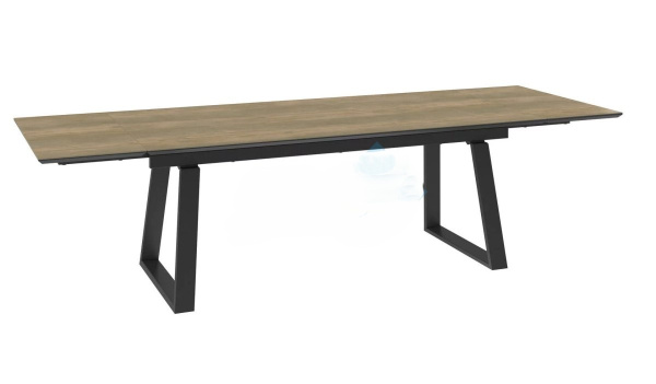 Стол DikLine AKZ200 Керамика древесная OAKWOOD HONEY/опоры черные