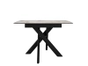 Стол DikLine DKB110 Керамика Italian Grey/подстолье черный/опоры черный
