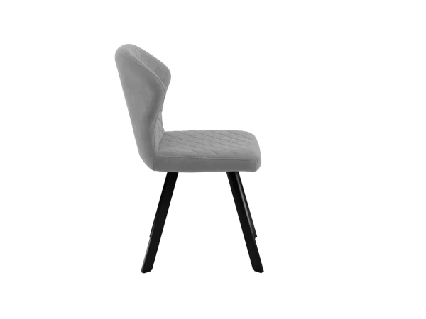 Стул DikLine 339 поворотный B22 GREY, ножки черные
